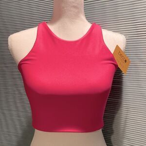 Becca Women's Vibrant Pink Tank Top